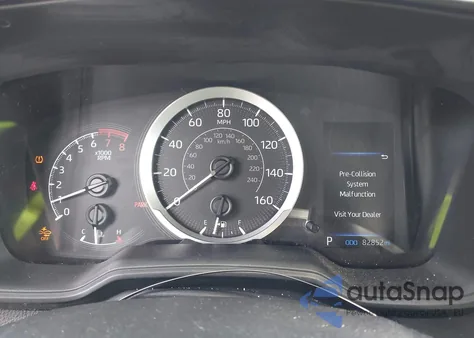 2021 Toyota Corolla Le из США, поврежденный, VIN 5YFEPMAE1MP183388